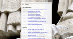 Desktop Screenshot of nicbenders.com